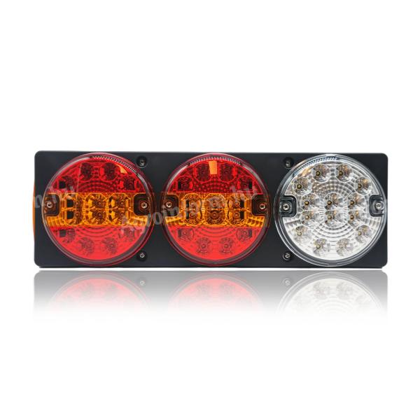 Lámpa hátsó LED 5 funkciós tolatós 12/24V