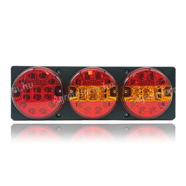 Lámpa hátsó LED 5 funkciós tolatós 12/24V