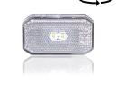 Lámpa helyzet LED szögletes 2LED 12/24V