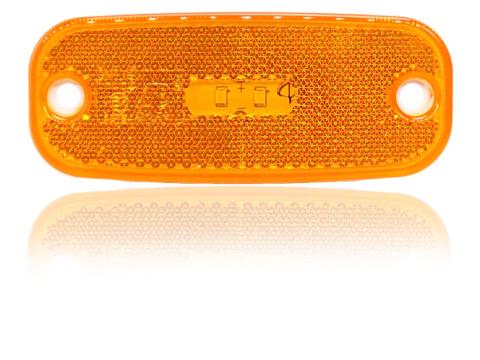 Lámpa helyzet LED lekerekített 2LED 12/24V Lámpa helyzet LED lekerekített 2LED 12/24V