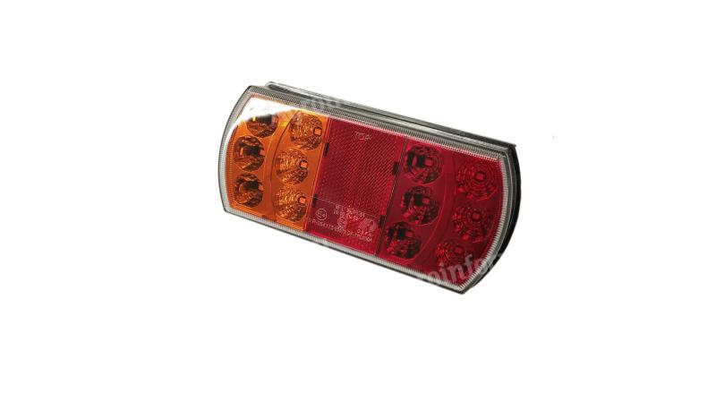 Lámpa LED 4 funkciós prizmás 12/24V