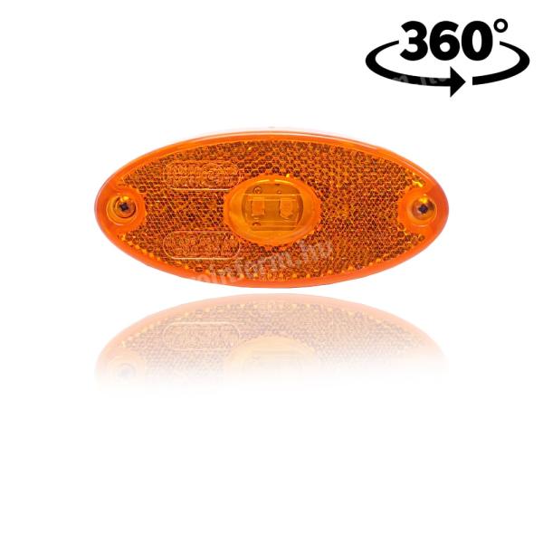 Lámpa helyzet LED ovál