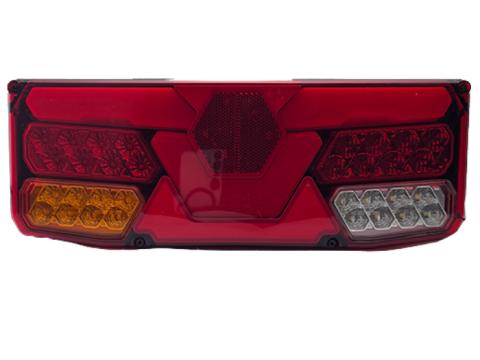 Lámpa LED 7 funkciós univerzális rendszámos 12-24V Lámpa LED 7 funkciós univerzális rendszámos 12-24V