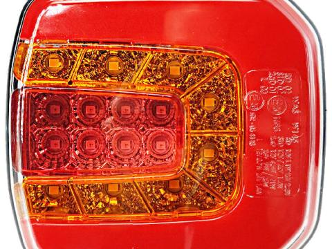 Lámpa LED 3 funkciós univerzális kocka nem prizmás 12/24V Lámpa LED 3 funkciós univerzális kocka nem prizmás 12/24V