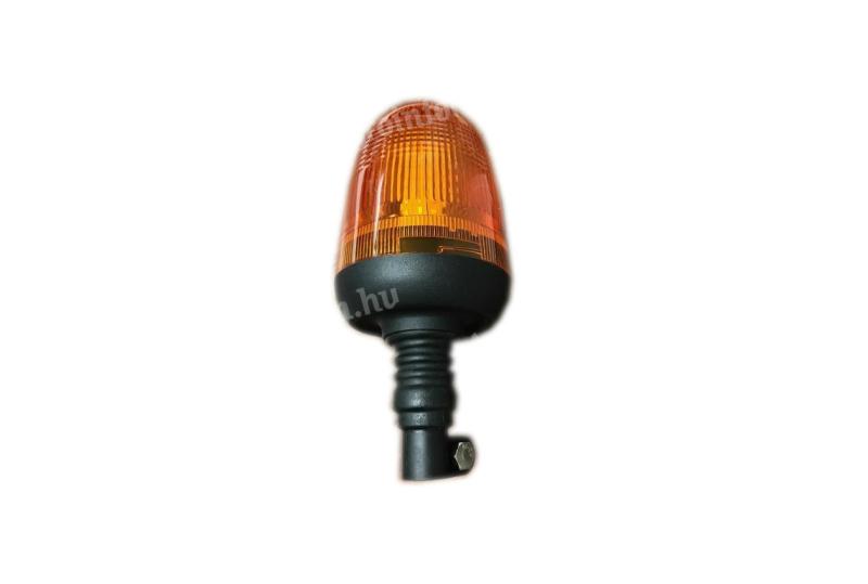 Villogó lámpa sárga LED-es 80 LED csőre elhajló