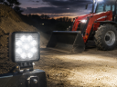 Led munkalámpa szögletes terítő 27W 12/24V kék