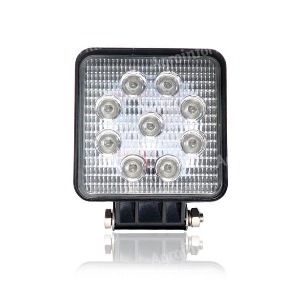 Munkalámpa LED szögletes terítő 27W 12/24V kék