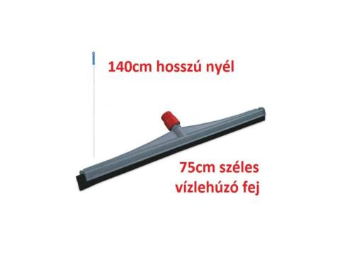 Vízlehúzó 140 cm hosszú alumínium nyéllel