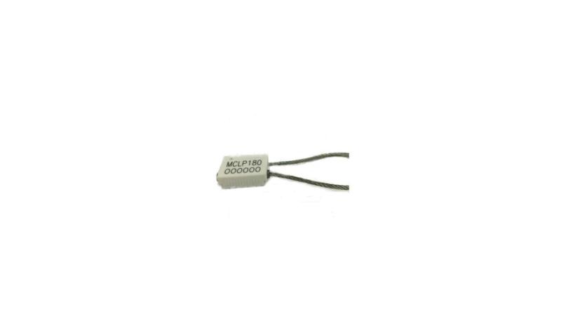 Sorszámozott fém plomba 1,8 mm x 20 cm