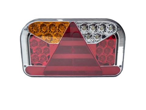 Lámpa LED 5 funkciós szögletes háromszög prizmás Lámpa LED 5 funkciós szögletes háromszög prizmás