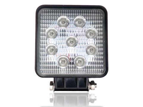 Munkalámpa LED szögletes 12/24V