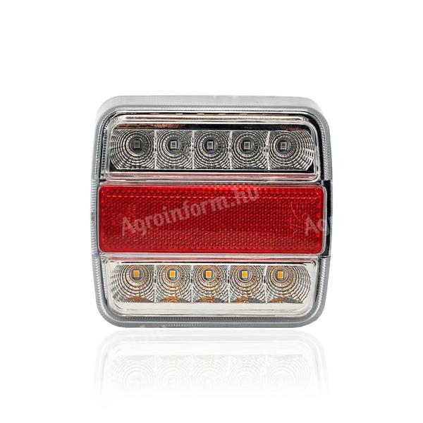 Lámpa LED 4 funkciós prizmás 12V/24V