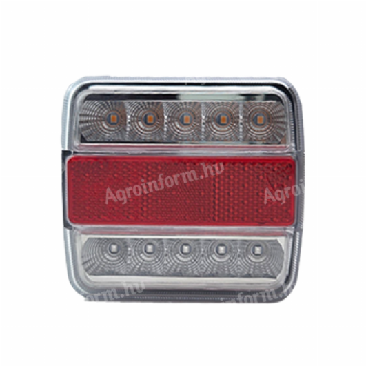 Lámpa LED 4 funkciós prizmás 12V/24V