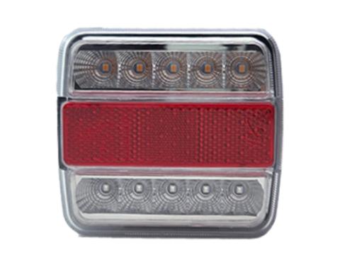 Lámpa LED 4 funkciós prizmás 12V/24V