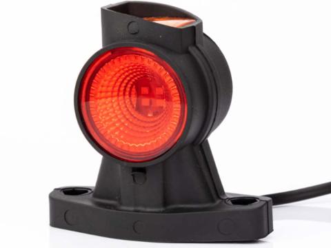 Szélességjelző gumilámpa omega LED-es 3 funkciós mikroprizmás