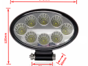 Munkalámpa LED ovál terítő 24W 12/24V