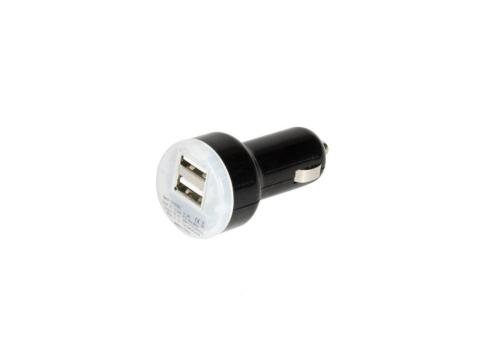 USB autós töltő 12/24V dupla USB kimenettel – 2,1A USB autós töltő 12/24V dupla USB kimenettel – 2,1A