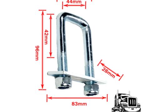 Plató fül süllyesztett keretprofilba 90mm Plató fül süllyesztett keretprofilba 90mm