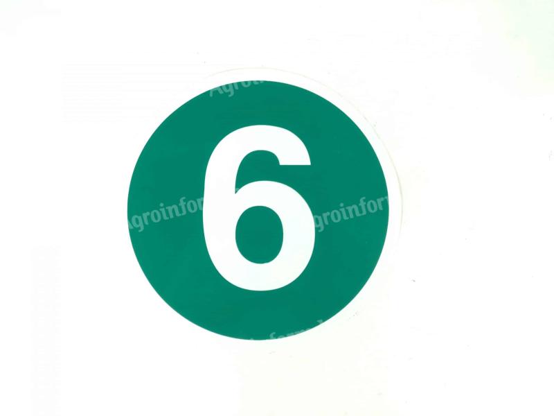 Matrica 6 EURO 6