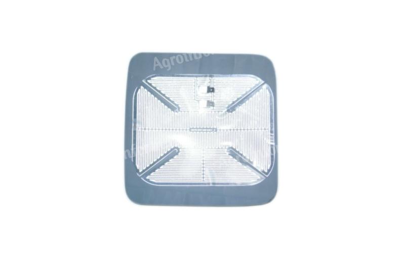 Tükörlap holttér tükörhöz Renault-hoz 180x180mm fűtött