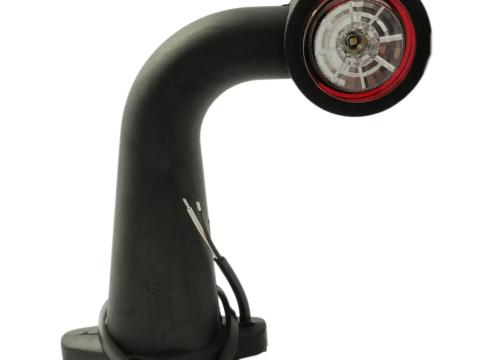 Szélességjelző gumilámpa könyök nagy LED-es mikroprizmás