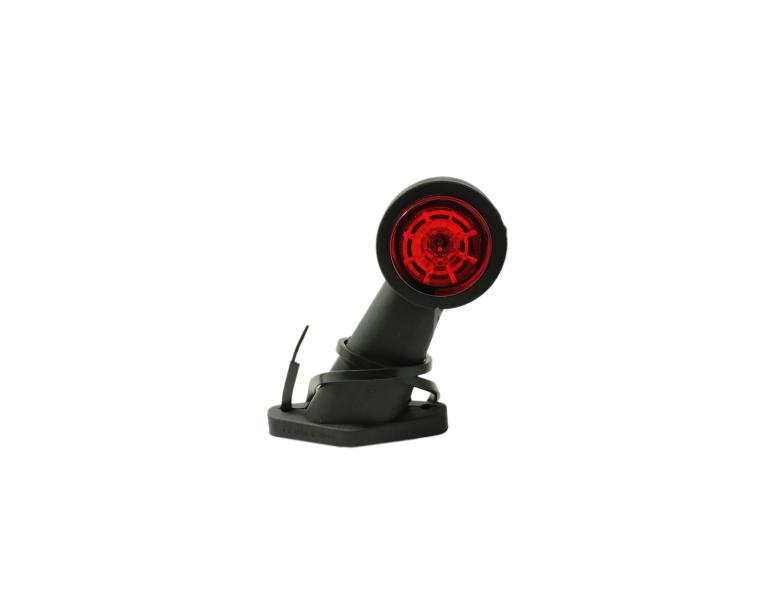 Szélességjelző gumilámpa egyenes LED-es mikroprizmás