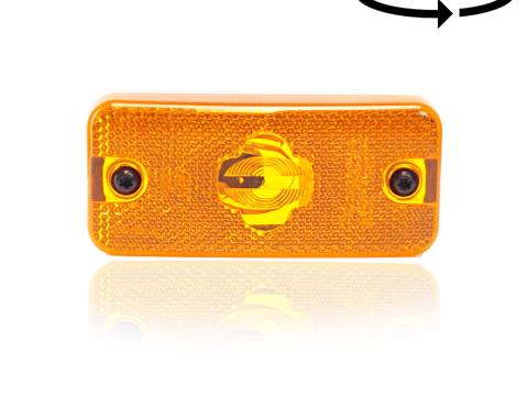 Lámpa helyzet prizmás sárga Iveco-hoz Stralis Vignal