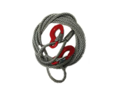 Vontatókötél acélsodrony 4m 6000kg Vontatókötél acélsodrony 4m 6000kg