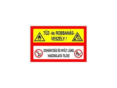 Matrica Tűz- és robbanásveszély