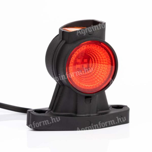 Szélességjelző gumilámpa omega LED-es 3 funkciós mikroprizmás