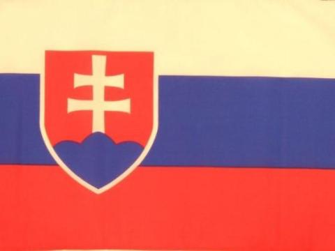 Zászló nagy lobogó Szlovákia (90x150cm)