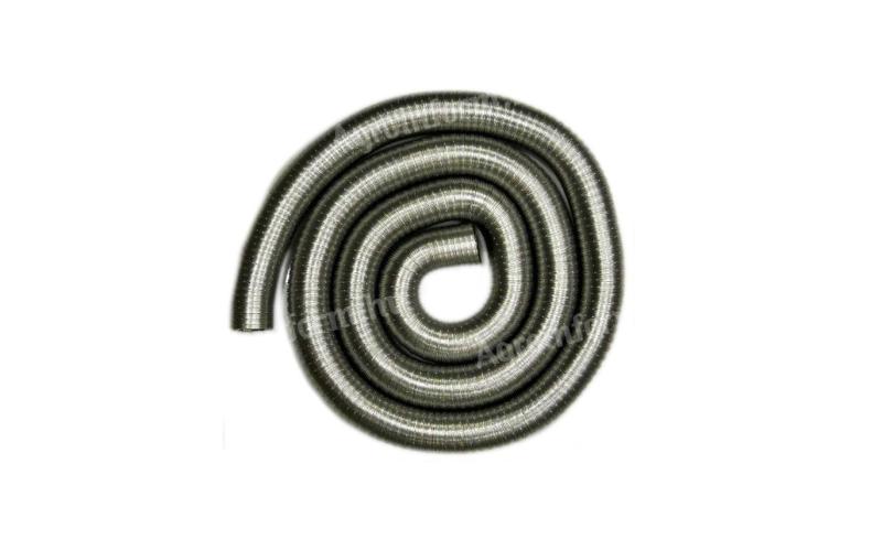 Állófűtés gégecső alumínium 1 m x 60 mm (Széthúzva!)