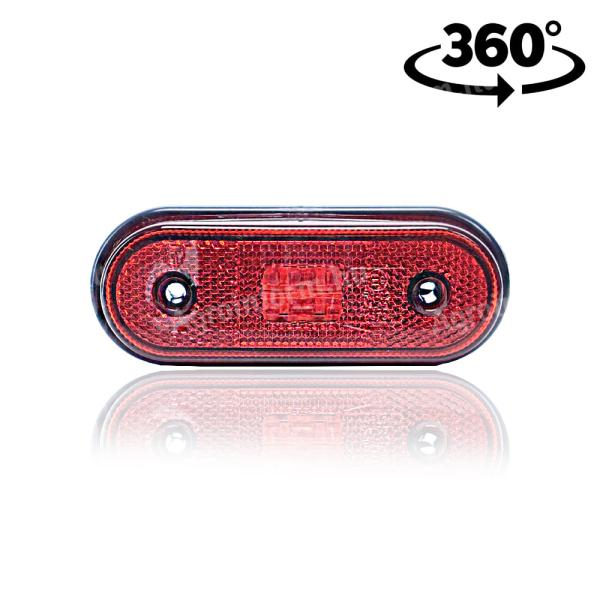 Lámpa helyzet LED lekerekített 4LED