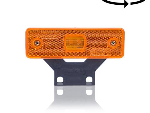 Lámpa helyzet beépíthető LED sárga tartóval