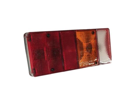 Lámpa hátsó univerzális jobb 5 funkciós, tolatós prizmás rendszámos Lámpa hátsó univerzális jobb 5 funkciós, tolatós prizmás rendszámos