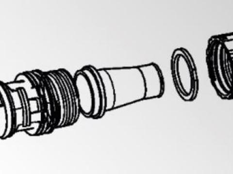 Lámpa csatlakozó Krone-hez, Kögel-hez Hella