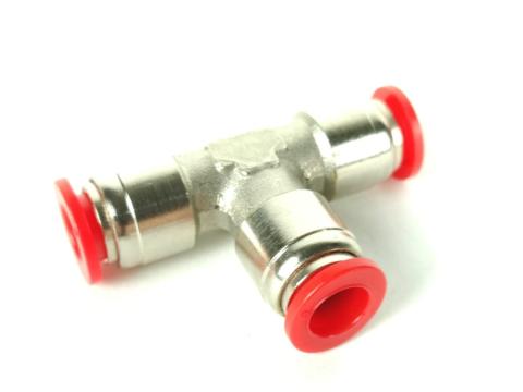 Csőcsatlakozó automata gyorstoldó T elágazás 4-12 mm