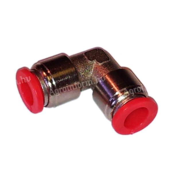 Csőcsatlakozó automata gyorstoldó könyök 4-12 mm