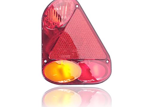 Lámpa pótkocsi háromszög Lámpa pótkocsi háromszög