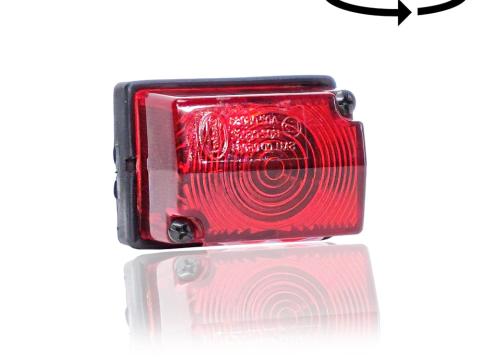 Lámpa kocka sárga/piros/fehér