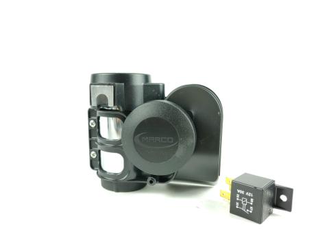 Kompresszoros kürt 2 hangszínű 112 dB Kompresszoros kürt 2 hangszínű 112 dB