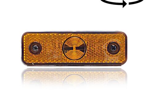 Lámpa helyzet beépíthető Ledes sárga Flatpoint Aspöck