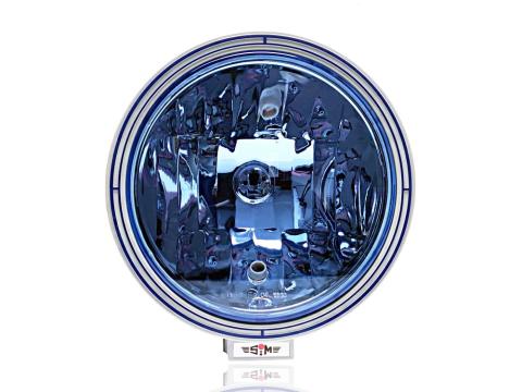 Távfényszóró kör kék lencsével 223mm Távfényszóró kör kék lencsével 223mm