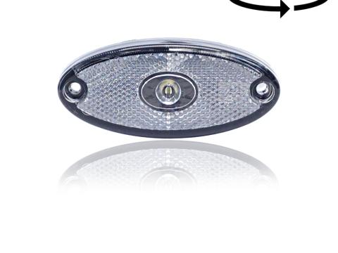 Lámpa helyzet LED ovál FlatpointII