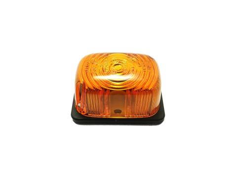 Lámpa kocka kerekített sárga/piros/fehér