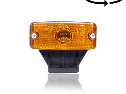 Lámpa oldalra vízszintes süllyesztett gumitalpas