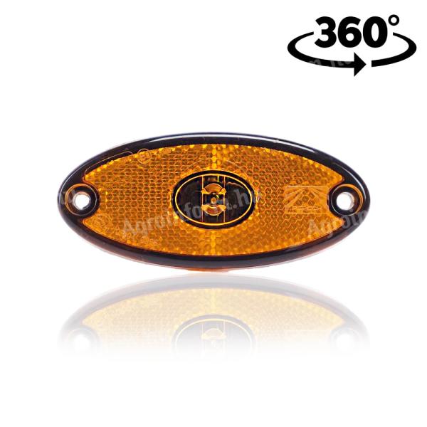 Lámpa helyzet LED ovál FlatpointII