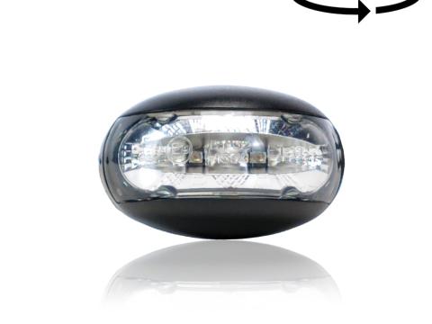 Lámpa helyzet LED íves kábellel