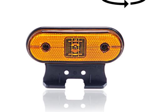 Lámpa LED Unipoint sárga tartóval Aspöck