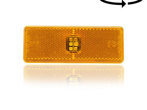 Lámpa helyzet beépíthető LED sárga MB-hez Actros